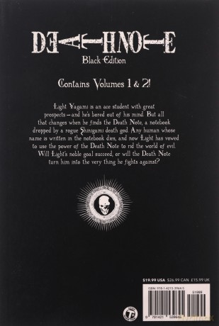 DEATH NOTE BLACK ED TP VOL 01 (C: 1-0-1): Volume 1 (Death Note Black Edition) - Tsugumi Ohba [KSIĄŻKA]