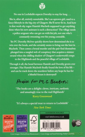 Death of a Green-Eyed Monster (Hamish Macbeth) - M.C. Beaton [KSIĄŻKA]