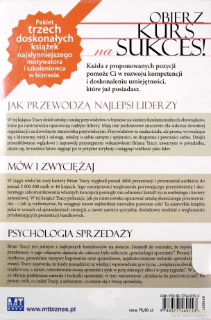 Obierz kurs na sukces - Brian Tracy PAKIET [3xKSIĄŻKA]