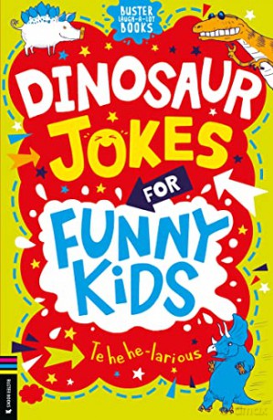 Dinosaur Jokes for Funny Kids (Buster Laugh-a-lot Books) - Andrew Pinder [KSIĄŻKA]