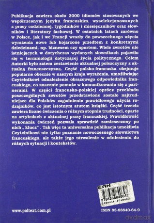 Słownik idiomów francuskich z ćwiczeniami [KSIĄŻKA]