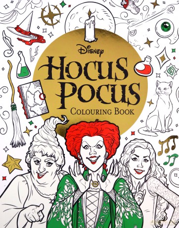 Disney Hocus Pocus Colouring Book: colour your way through Salem with the Sanderson sisters [KSIĄŻKA]