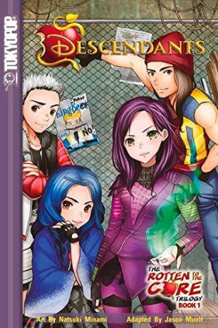 Disney Manga: Descendants - The Rotten to the Core Trilogy Book 1: The Rotten to the Core Trilogy - Jason Muell [KSIĄŻKA]