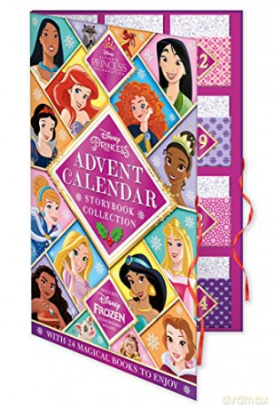 Disney Princess: Storybook Collection Kalendarz Adwentowy [KSIĄŻKA]