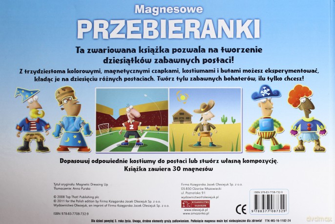 Magnesowe przebieranki [KSIĄŻKA]