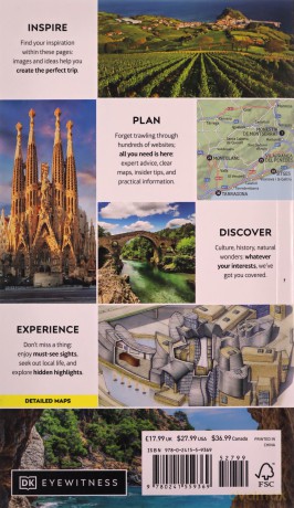 DK Eyewitness Spain (Travel Guide) - DK Eyewitness [KSIĄŻKA]