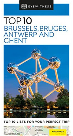 DK Eyewitness Top 10 Brussels, Bruges, Antwerp and Ghent (Pocket Travel Guide) - DK Eyewitness [KSIĄŻKA]