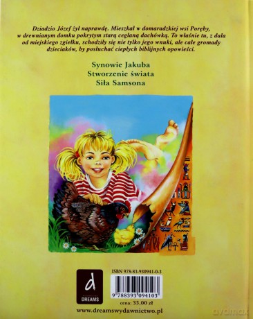 Opowieści biblijne dziadzia Józefa - Lidia Miś [KSIĄŻKA]