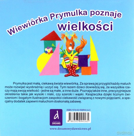 Wiewiórka Prymulka poznaje wielkości - Beata Naklicka [KSIĄŻKA]