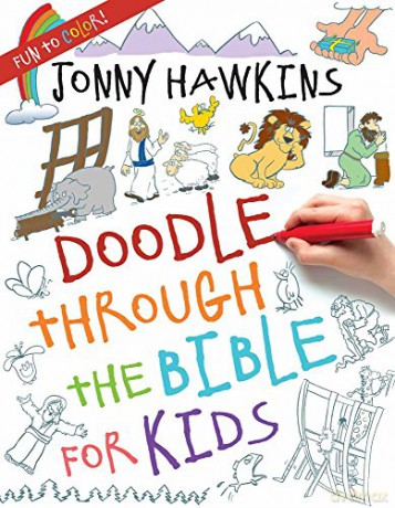 Doodle Through the Bible For Kids - Jonny Hawkins [KSIĄŻKA]