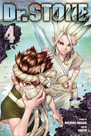 Dr. Stone Vol 4: Senku's Lab: Volume 4 - Riichiro Inagaki [KSIĄŻKA]