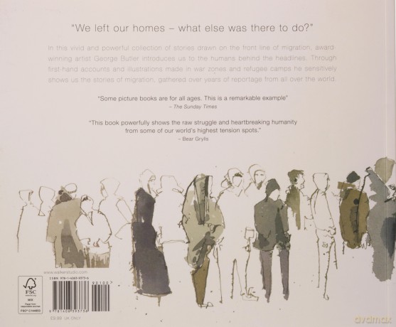 Drawn Across Borders: True Stories of Migration (Walker Studio) - George Butler [KSIĄŻKA]