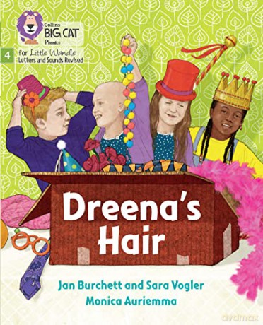 Dreena's Hair: Phase 4 Set 2 Stretch and challenge (Big Cat Phonics for Little Wandle Letters and Sounds Revised) - Jan Burchett [KSIĄŻKA]
