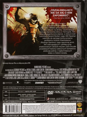 300 (Trzystu) (Wybrańcy Mocy) (booklet) [DVD]