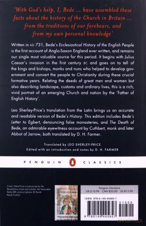 Ecclesiastical History of the English People - Bede [KSIĄŻKA]