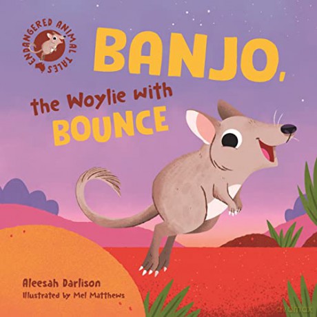 Endangered Animal Tales 4: Banjo, the Woylie with Bounce (Endangered Animals) - Aleesah Darlison [KSIĄŻKA]