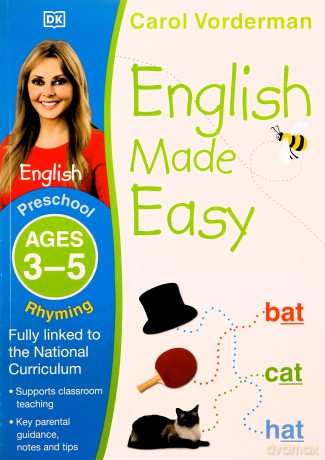 English Made Easy: Rhyming, Ages 3-5 (Preschool): Supports the National Curriculum, English Exercise Book (Made Easy Workbooks) - Carol Vorderman [KSIĄŻKA]