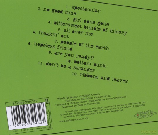Graham Coxon: Happiness In Magazines [CD]