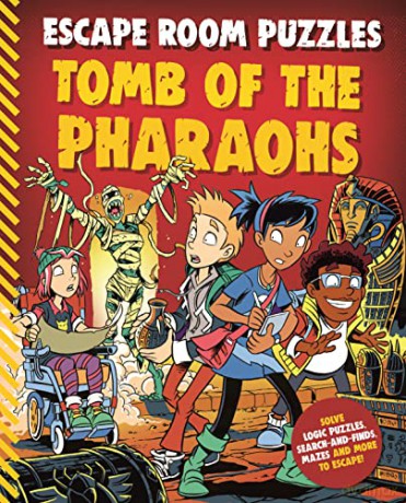 Escape Room Puzzles: Tomb of the Pharaohs (Escape Room Puzzles, 3) - Kingfisher [KSIĄŻKA]