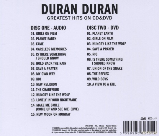 Duran Duran: Sight & Sound [CD]+[DVD]