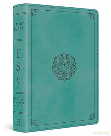 ESV Study Bible, Personal Size: English Standard Version, Trutone, Turquoise, Emblem, Personal Size - Crossway Bibles [KSIĄŻKA]
