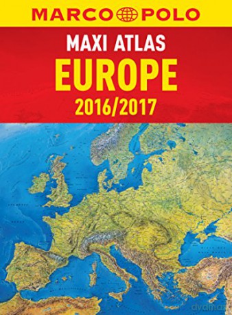 Europe Maxi Atlas (Marco Polo Atlas) - Marco Polo [KSIĄŻKA]