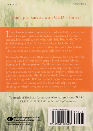 Everyday Mindfulness for OCD: Tips, Tricks, and Skills for Living Joyfully - Jon Hershfield MFT [KSIĄŻKA]