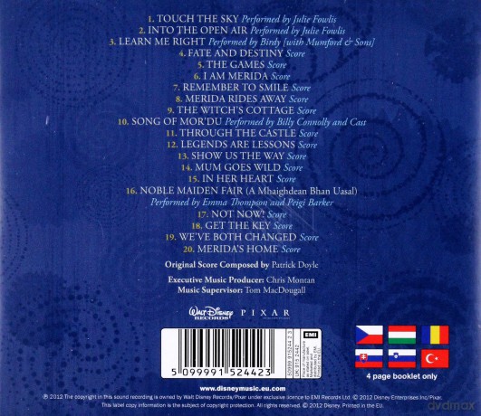 Brave soundtrack (Merida Waleczna) [CD]