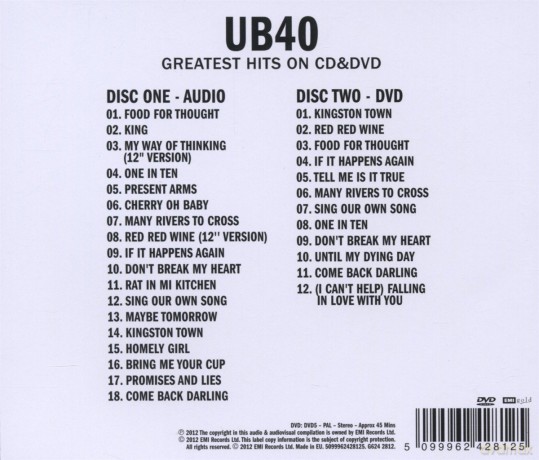 Ub 40: Sight & Sound [CD]+[DVD]