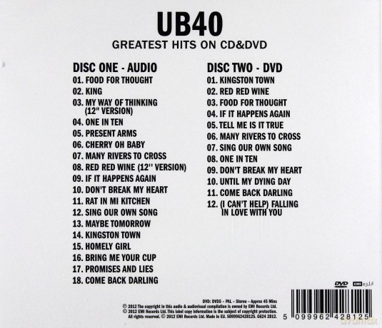 Ub 40: Sight & Sound [CD]+[DVD]
