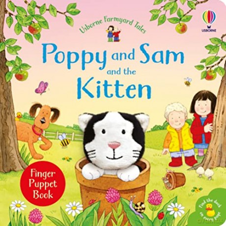 Farmyard Tales Poppy and Sam and the Kitten (Poppy and Sam Finger Puppet): 1 - Taplin Sam [KSIĄŻKA]