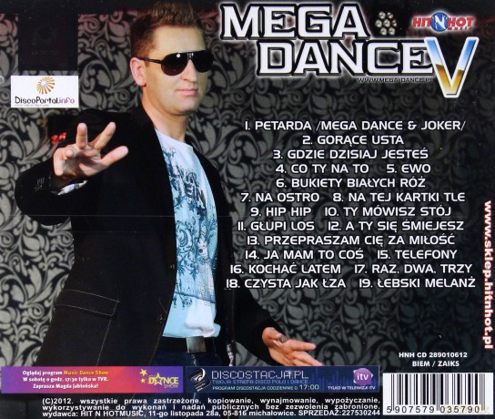 Mega Dance: V [CD]