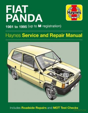Fiat Panda (81 - 95) Haynes Repair Manual - Anon [KSIĄŻKA]