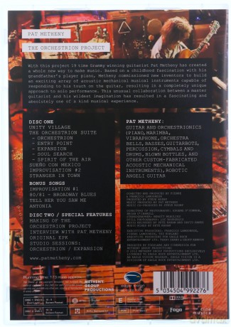 Pat Metheny: The Orchestrion Project [2DVD]