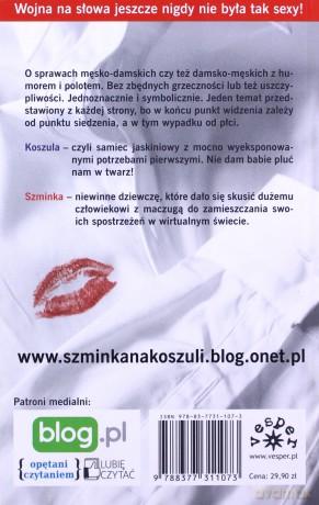 Szminka na koszuli. Wojna na słowa [KSIĄŻKA]