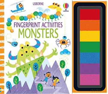 Fingerprint Activities Monsters - Fiona Watt [KSIĄŻKA]