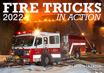 Fire Trucks in Action 2022: 16-Month Calendar - September 2021 through December 2022 - Editors of Motorbooks [KALENDARZ]
