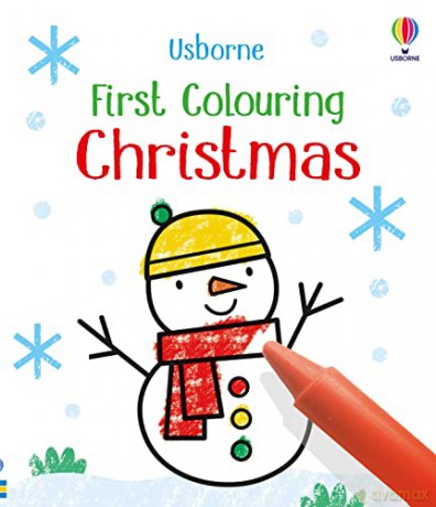First Colouring Christmas - Kirsteen Robson [KSIĄŻKA]