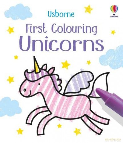 First Colouring Unicorns (Little First Colouring): 1 - Matthew Oldham [KSIĄŻKA]