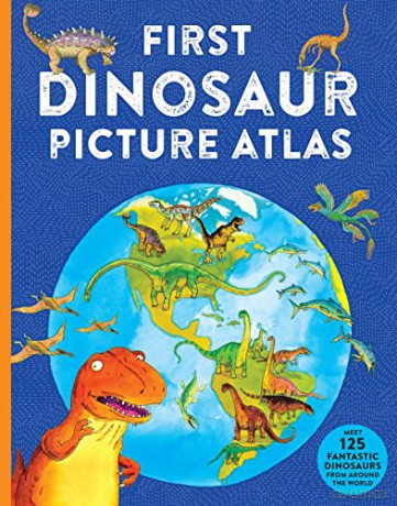 First Dinosaur Picture Atlas: Meet 125 Fantastic Dinosaurs From Around the World - David Burnie [KSIĄŻKA]