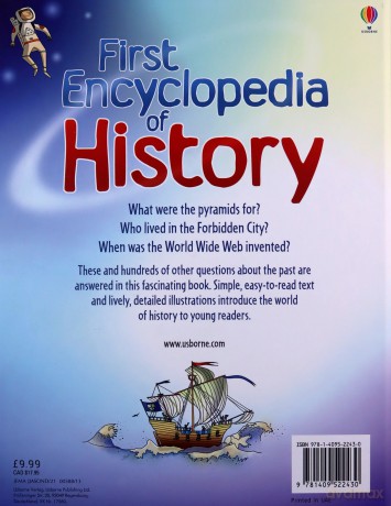 First Encyclopedia of History (Usborne First Encyclopedias): 1 - Fiona Chandler [KSIĄŻKA]