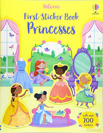 First Sticker Book Princesses (First Sticker Books): 1 (First Sticker Books series) - Caroline Young [KSIĄŻKA]