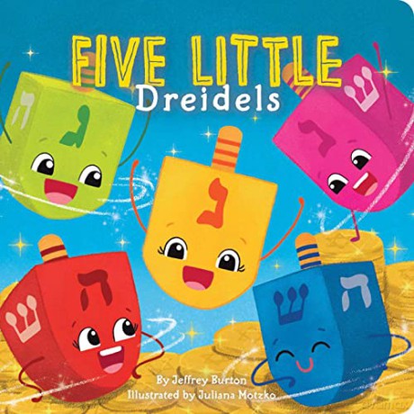Five Little Dreidels - Jeffrey Burton [KSIĄŻKA]