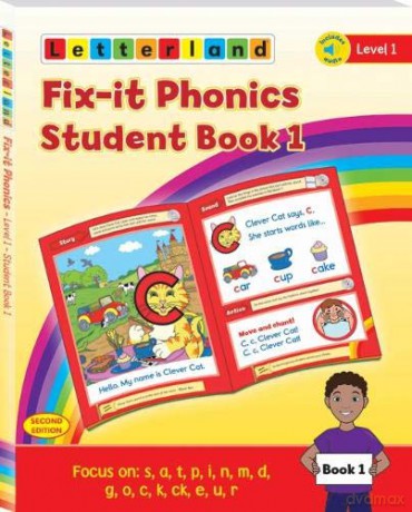 Fix-it Phonics - Level 1 - Student Book 1 (2nd Edition) - Lisa Holt [KSIĄŻKA]