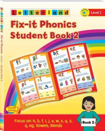 Fix-it Phonics - Level 1 - Student Book 2 (2nd Edition) - Lisa Holt [KSIĄŻKA]