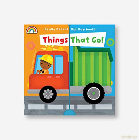 Flip Flap - Things that Go! (Flip Flaps) - Philip Dauncey [KSIĄŻKA]