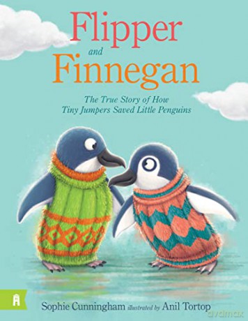 Flipper and Finnegan - The True Story of How Tiny Jumpers Saved Little Penguins - Sophie Cunningham [KSIĄŻKA]