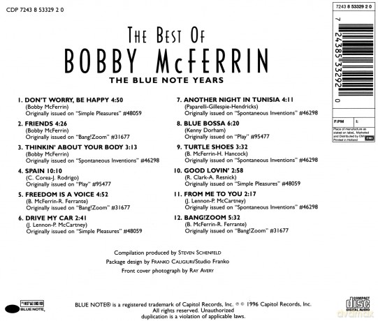 Bobby Mcferrin: Best Of... [CD]