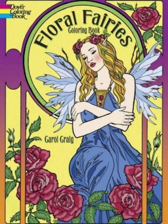 Floral Fairies Coloring Book (Dover Coloring Books) - Carol Craig [KSIĄŻKA]