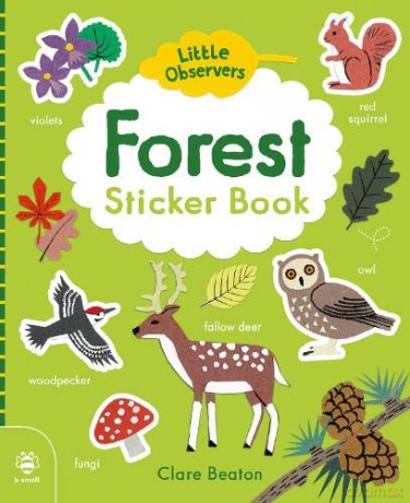 Forest Sticker Book (Little Observers) (Little Observers Sticker Books) - Catherine Bruzzone [KSIĄŻKA]